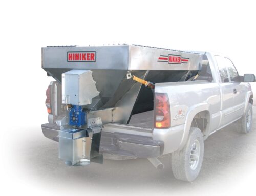 New Dual-Motor Electric Auger Spreader from Hiniker Company
