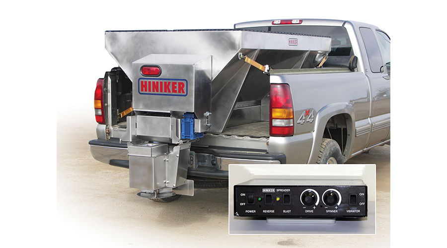 New Dual-Motor Electric Auger Spreader from Hiniker Company