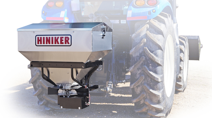hiniker offers tailgate spreader mounting kits for added versatility