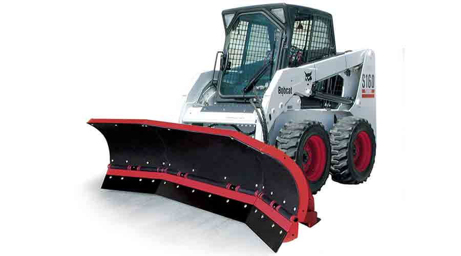 Skid Steer Mounted Plows From Hiniker