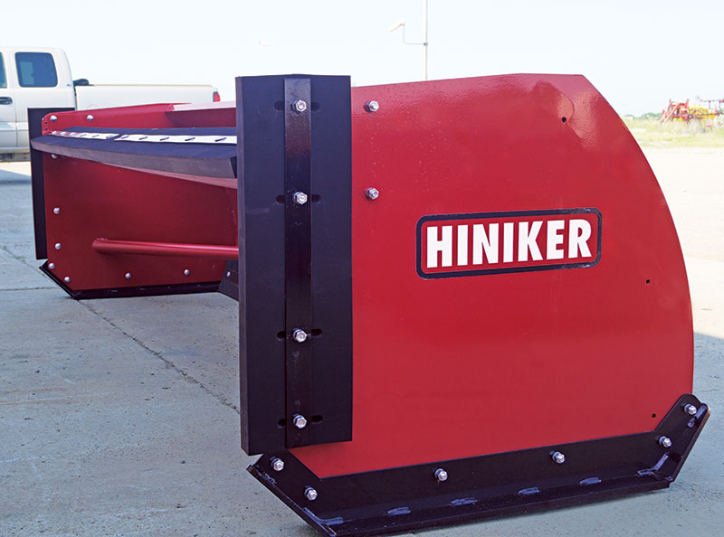 Snow Pusher Pull-Back Attachment