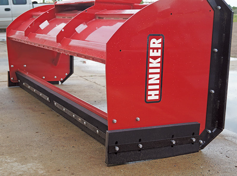 Snow Pusher Pull-Back Attachment