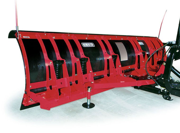 skid steer snow pushers